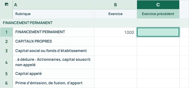 Exemple — T1 · Passif