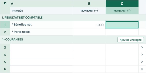 Exemple — T3 · Passage au résultat fiscal