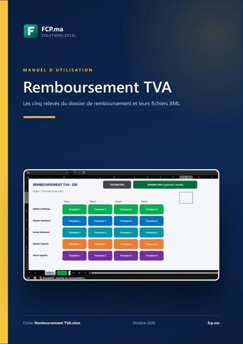 Couverture du manuel d’utilisation Remboursement TVA