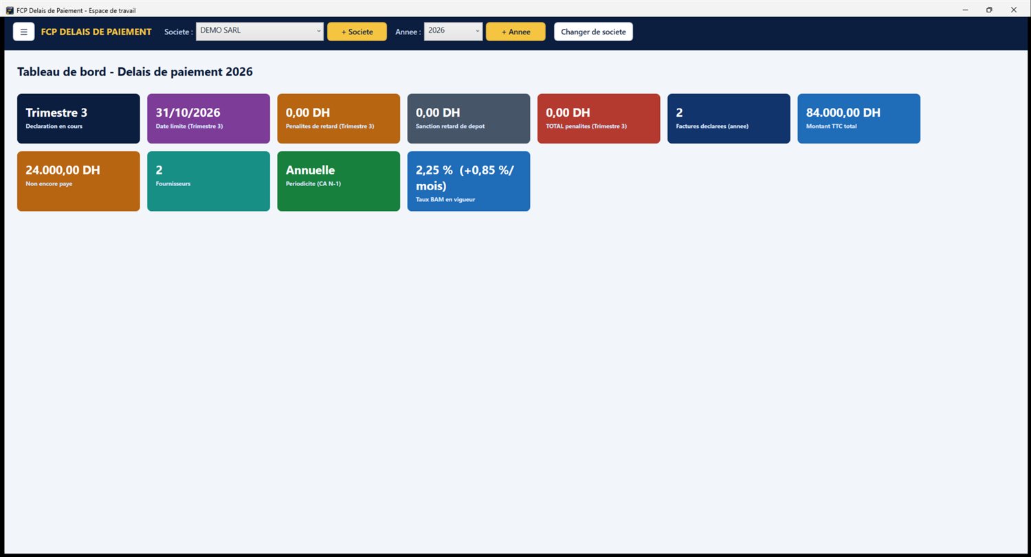 FCP Delais de Paiement - Tableau delais