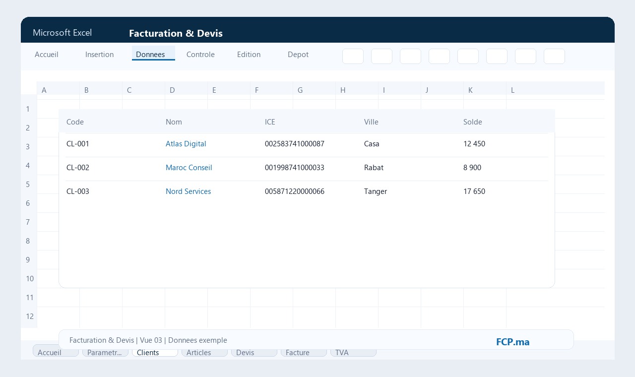 Facturation & Devis - Clients