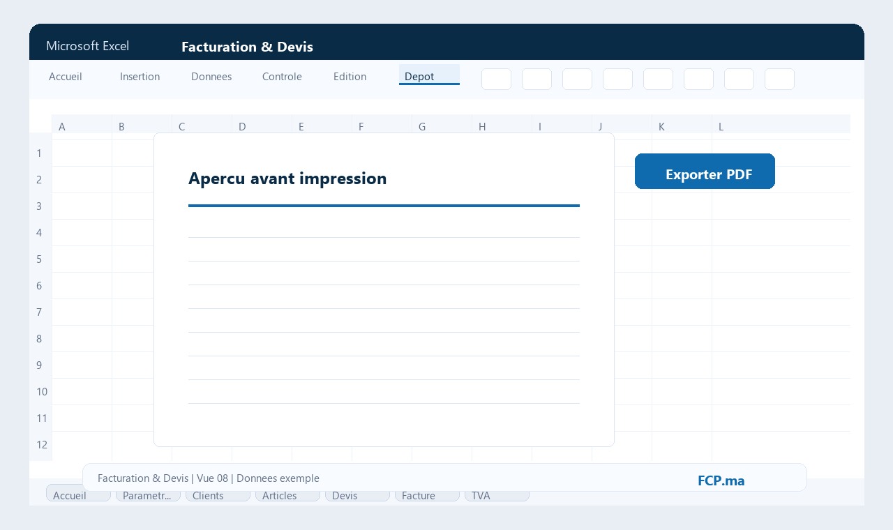 Facturation & Devis - Impression