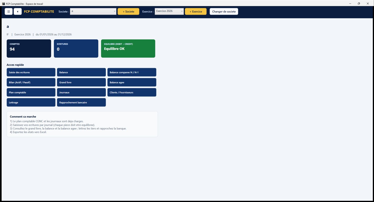 FCP Comptabilite - Plan comptable