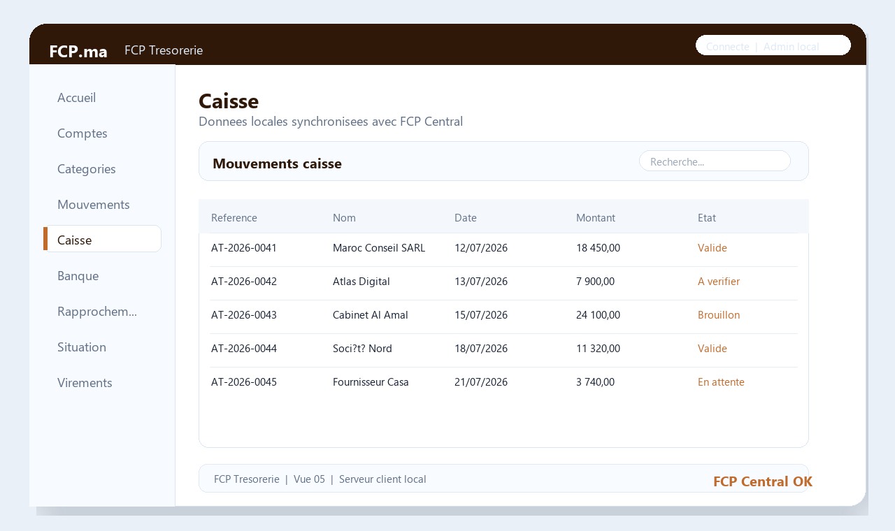 FCP Tresorerie - Caisse