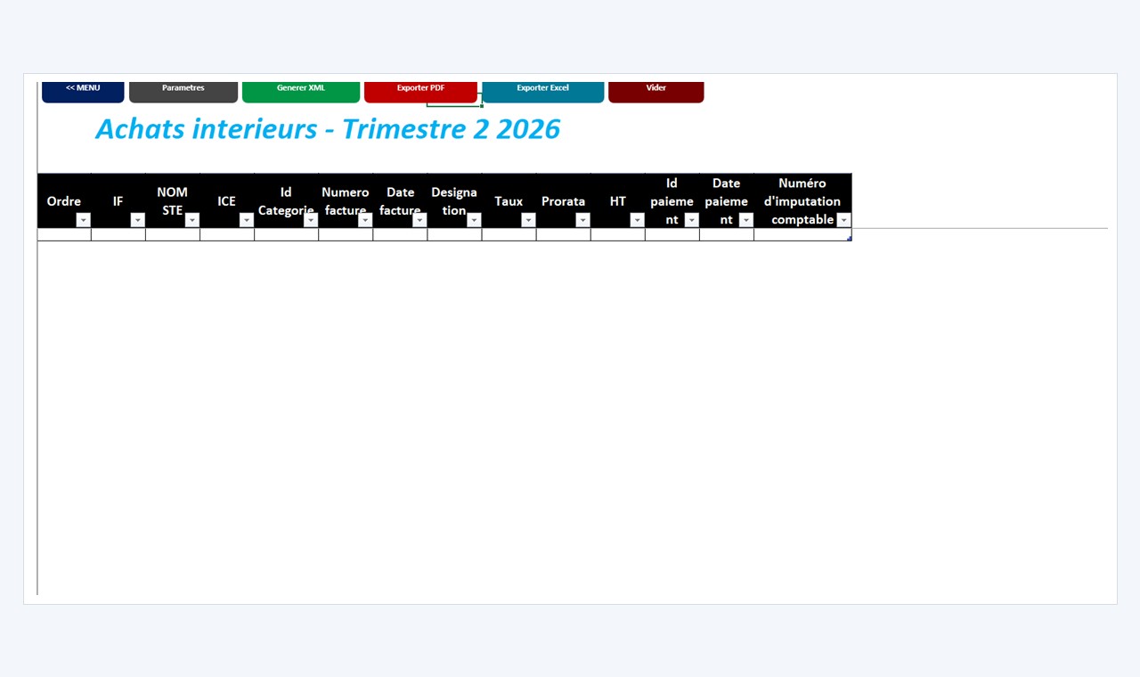 Remboursement TVA - Edition